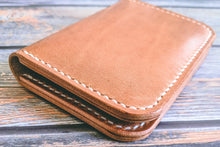 Load image into Gallery viewer, Horween Natural Dublin Vertical Wallet
