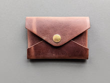 Load image into Gallery viewer, Sedona Italian Leather Envelope Card Wallet
