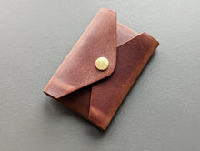 Load image into Gallery viewer, Sedona Italian Leather Envelope Card Wallet
