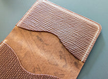 Load image into Gallery viewer, Exclusive Natural &quot;Metta Catherina&quot; Textured Shell Cordovan 3 Pocket Wallet
