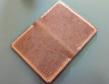 Load image into Gallery viewer, Exclusive Natural &quot;Metta Catherina&quot; Textured Shell Cordovan 3 Pocket Wallet
