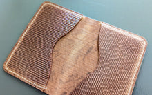 Load image into Gallery viewer, Exclusive Natural &quot;Metta Catherina&quot; Textured Shell Cordovan 3 Pocket Wallet
