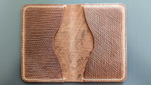 Load image into Gallery viewer, Exclusive Natural &quot;Metta Catherina&quot; Textured Shell Cordovan 3 Pocket Wallet
