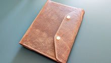 Load image into Gallery viewer, Metta Catharina A5 Horse Leather notebook Cover
