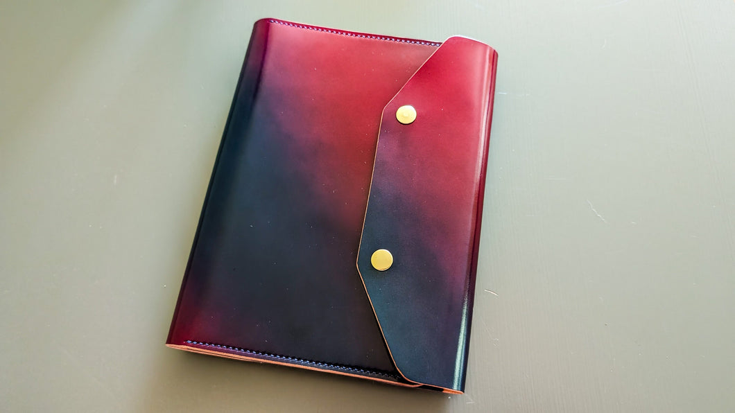 Leder Ogawa Nebula Shell Cordovan A5 Leather notebook Cover (whole shell)