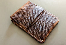 Load image into Gallery viewer, Brown Metta Catharina Horse Leather Flap Wallet
