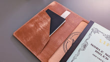 Load image into Gallery viewer, Signature Line: A5 Italian Leather notebook Cover for Life, Apica, Hobonichi , and more
