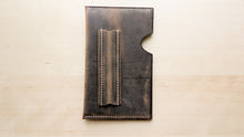 Load image into Gallery viewer, Vintage Distressed Leather EDC Field Notes or Passport Sleeve
