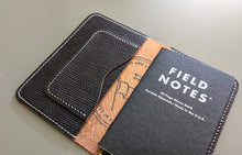 Load image into Gallery viewer, Signature Line: Metta Catharina Natural or Black Field Notes Cover
