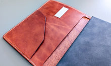 Load image into Gallery viewer, Wickett &amp; Craig Buck Brown Folio A5 Leather notebook Cover
