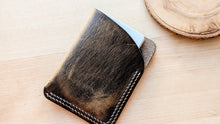 Load image into Gallery viewer, Double Stitched Vintage Distressed Slim Leather Card Wallet
