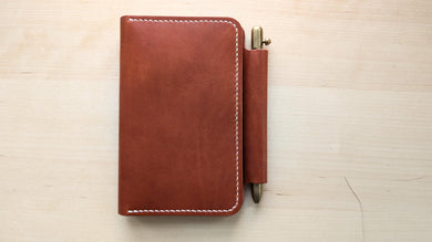 English Tan Dublin Deluxe Leather Field Notes Journal