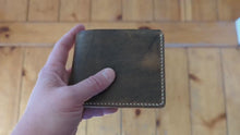 Load and play video in Gallery viewer, Vintage Distressed Bifold Wallet #101
