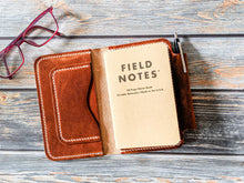 Load image into Gallery viewer, Horween Dublin Deluxe Leather Field Notes Cover
