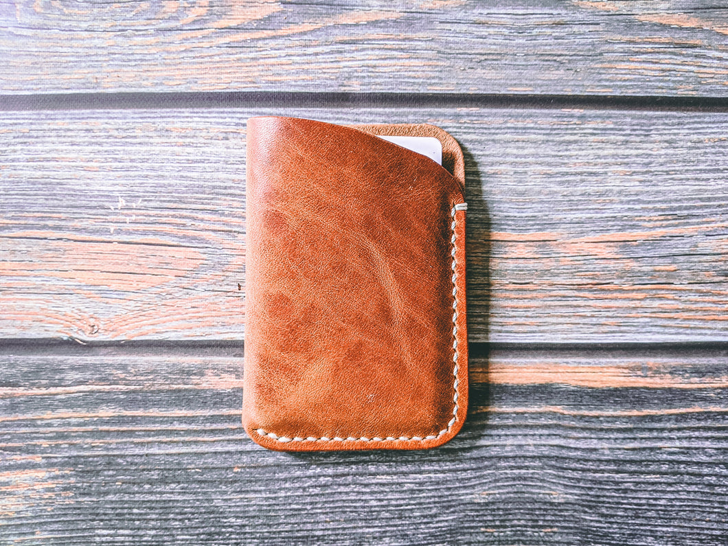 Horween Dublin Leather Card Wallet