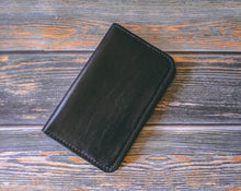 Load image into Gallery viewer, Horween Black Dublin Field Notes Notebook and Cover
