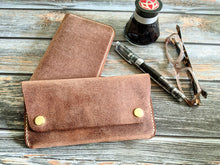 Load image into Gallery viewer, Vintage Trucker Style Wallet
