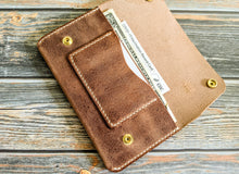 Load image into Gallery viewer, Vintage Trucker Style Wallet
