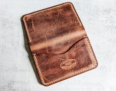 Sedona Italian Leather 3 Pocket Bifold Card Wallet