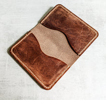 Load image into Gallery viewer, Sedona Italian Leather 3 Pocket Bifold Card Wallet
