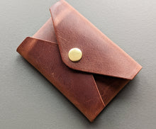 Load image into Gallery viewer, Sedona Italian Leather Envelope Card Wallet
