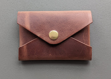 Sedona Italian Leather Envelope Card Wallet
