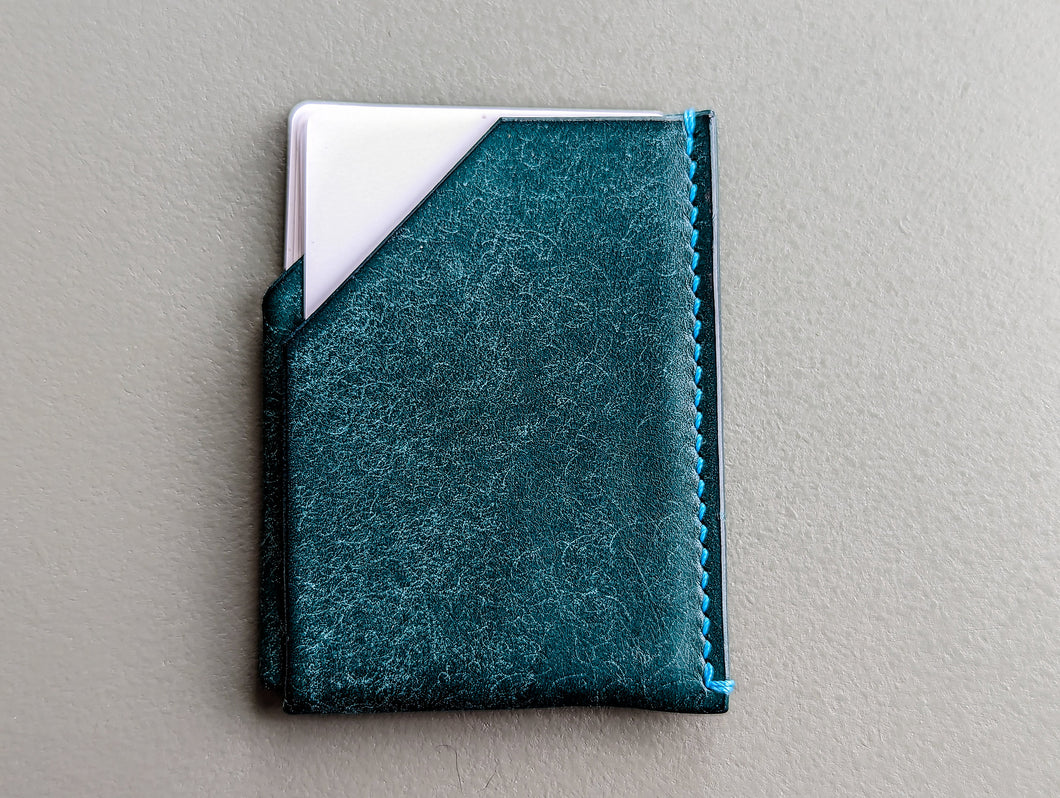 Micro Minimalist Ortensia Blue Pueblo card holder