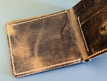 Load image into Gallery viewer, Vintage Distressed Bifold Wallet #101
