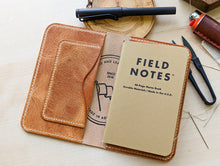 Load image into Gallery viewer, Signature Line: Badalassi Carlo Natural Waxy Field Notes Cover
